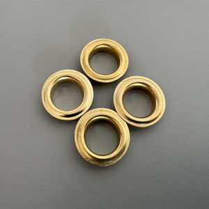 10mm màu vàng Túi Dây giày may nút Vòng Kim Loại Grommet - Product Image 5