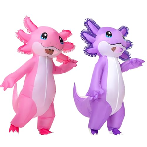 Nouveau Costume Gonflable Unisexe <span class=keywords><strong>Salamandre</strong></span> Mascotte Drôle pour Halloween, Fête <span class=keywords><strong>Adulte</strong></span>, Couple, Tenue Gonflable M. Rat - Product Image 5