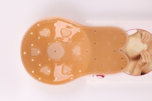 Lapin oreille forme femelle cache tétons en silicone couverture de mamelon de sein - Product Image 3