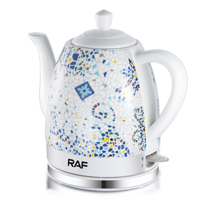 RAF 2024 nuovo Design materiale ceramico di alta qualità spegnimento automatico <span class=keywords><strong>Samovar</strong></span> <span class=keywords><strong>teiera</strong></span> porcellana bollitore elettrico acqua in ceramica - Product Image 2