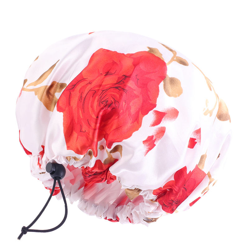 Fleur blanche &amp; rouge