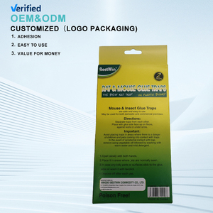 Ловушка для грызунов на клеевой основе из нетоксичного пластика для помещений, с сильным клеем, для мышей и крыс - Product Image 2