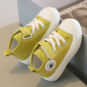 Sepatu kanvas anak-anak, sepatu kets karet desain baru untuk anak laki-laki dan perempuan kasual modis grosir - Product Image 4