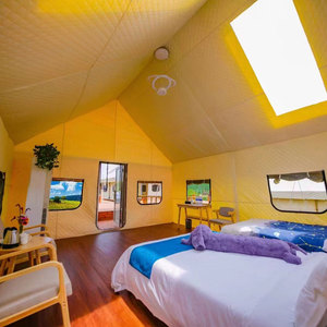 Custom Luxury Waterproof Glamping <b>Tents</b> Prefab Modular African With Bathroom Hotel Resort Outdoor Cabins E32 Our Product Is a Pr - Product Image 3