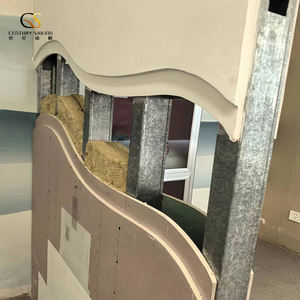 Matériaux de construction, fabricant de plaques de plâtre en gypse, imperméable pour panneau de cuisine, carreaux de plaques de plâtre en gypse 595 mm X 595 mm - Product Image 3