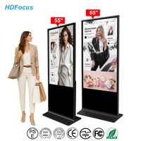 Pantalla Táctil Digital de 65 Pulgadas 4K UHD para Kiosco, Menú Digital, Android, WiFi, Publicidad, CMS en la Nube, OEM