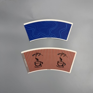 Paper <b>Cup</b> Fan Raw Material Food Grade Custom Logo For Coffee Tea <b>Disposable</b> <b>Cup</b> - Product Image 2