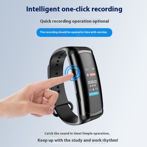 Mới Giảm Tiếng Ồn Bài Giảng Các Cuộc Họp Kim Loại Cầm Tay Âm Thanh Âm Thanh Bút Chuyên Nghiệp Thông Minh Kỹ Thuật Số Bằng Giọng Nói Cổ Tay Ghi Âm - Product Image 4