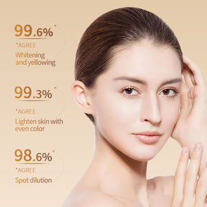 VShell Beyazlatıcı Anti-Aging Kırışıklık Karşıtı Doğal Organik Yüz Serumu + C Vitamini + Hyaluronik Asit Konsantre Damlalar Ampul - Product Image 4