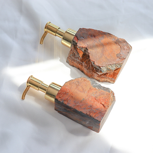 Tinh Thể Tự Nhiên Nguyên Liệu Đá Hình Dạng Không Thường Xuyên Tạo Bọt Chất Lỏng Xà Phòng Rửa Tay Chai Dispenser Xà Phòng Bọt Bơm Chai - Product Image 3