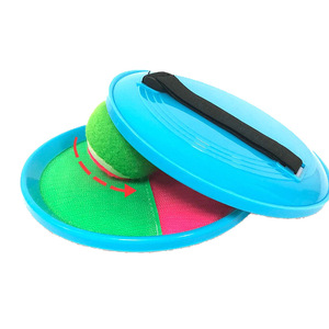 Jeu de lancer et de capture avec velcro, raquettes collantes en nylon avec balle pour la plage et les jeux d'extérieur - Product Image 6