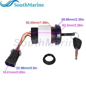 Interrupteur à clé d'allumage avec boîtier pour moteur de <span class=keywords><strong>bateau</strong></span> Mercury Mercruiser <span class=keywords><strong>Quicksilver</strong></span> Mariner, 4 positions, 87-893353A03 - Product Image 6