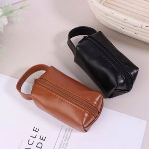 Portable Women Makeup Bag for Purse PU Cosmetic Bag Waterproof Toiletry <b>Mini</b> Lipstick Bag Cosmetic <b>Pouch</b> Travel - Product Image 3