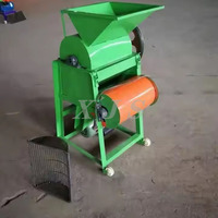 Machine à décortiquer les graines de ricin à moteur diesel ou à moteur