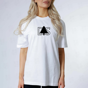 เสื้อยืดออกกำลังกายผู้หญิงทรงโอเวอร์ไซส์ ผ้าฝ้ายคอมบ์ริงสปัน 100% คุณภาพสูง ปักลายผ้าขนหนูแบบกำหนดเอง เนื้อผ้าหนา - Product Image 4