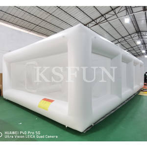 Arena Gonfiabile KSFUN 33x20ft per <span class=keywords><strong>Nerf</strong></span>, Bunker da Battaglia Gonfiabile di Grado Commerciale, Giochi Gonfiabili per Bambini e Adulti - Product Image 1