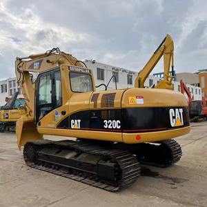 Excavadora Caterpillar CAT320C/D2/ GC de alta calidad de segunda mano con bomba de engranajes de motor central y componentes de rodamiento a la venta - Product Image 1