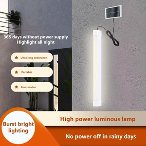 Linterna LED Solar para acampar, colgante con gancho, linterna de emergencia regulable, multifuncional, carga tipo C para equipos al aire libre - Product Image 3