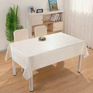 <span class=keywords><strong>Tovaglia</strong></span> in PVC Effetto Piuma RNPT, Sfumata <span class=keywords><strong>Bianca</strong></span>, per Tavoli Rettangolari di Design Italiano - Product Image 1
