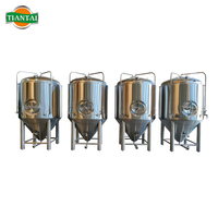 Cuve de Fermentation Commerciale en Acier Inoxydable 500L – Système d'Équipement Professionnel pour Brasserie