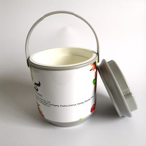 Fusto per secchiello per il ghiaccio a forma di lattina <span class=keywords><strong>piccola</strong></span> in plastica da 1 gallone/3,8 litri - Product Image 6