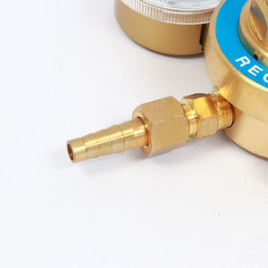 เครื่องควบคุมก๊าซออกซิเจนทองเหลืองทั้งตัวเครื่องควบคุมความดันปานกลางแบบขั้นตอนเดียวสำหรับงานเชื่อม - Product Image 4