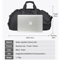 Sac de sport étanche personnalisé avec logo, grande capacité, pour la gym, les voyages, le week-end et la nuit – Offre spéciale