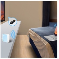 Router Portátil TP-Link Original TL-WR802N 802.11n con 5 Puertos RJ45 y Conector SC/APC, Compatible con Función AP Relay