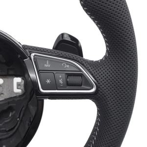 Nouveau Volant en Cuir Perforé Complet <span class=keywords><strong>S</strong></span> <span class=keywords><strong>Line</strong></span> pour <span class=keywords><strong>Audi</strong></span> A4 A5 A7 B8 A6 C7 2015 - Product Image 5