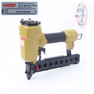 440KB 1/4" 18 GA <strong>Crown</strong> 5.8mm Medium Wire Stapler Pneumatic Sofa and Furniture <strong>Staples</strong> Gun Wood Case Tool - Product Image 3