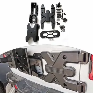Автозапчасти усиленная петля задней двери и усиленная стойка для запасных шин для Jeep Wrangler JK автомобильный бампер