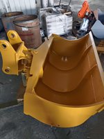 Godet hydraulique inclinable résistant à l'usure SLN pour travaux de terrassement et entretien de fossés – Accessoire d'excavatrice