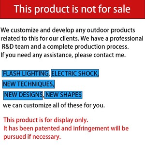 Bastón Retráctil de Aleación de Aluminio con Luz LED, 2 Modos de Descarga Eléctrica, Función Antirrobo y de <span class=keywords><strong>Autodefensa</strong></span> para Camping y Senderismo - Product Image 6