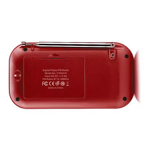 Radio AM/FM Compacta Retro de 2 Bandas con Altavoz, USB/Tarjeta TF, Multifunción, Batería Recargable Integrada Reemplazable - Product Image 6