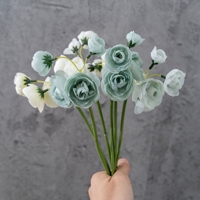 Fleur artificielle Youlin à quatre têtes Lulu Bud en gros, pour bouquet de mariage, décoration artisanale style INS pour vase domestique DIY