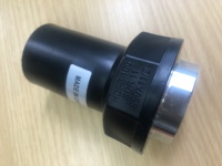Raccord femelle à fusion à chaud en PEHD PN16, surface lisse, pour l'alimentation en eau, résistant aux UV, garantie 3 ans