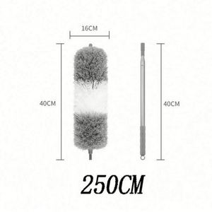 Cepillo Telescópico Retráctil de Microfibra Ecológico y Duradero para Limpiar Polvo y Ácaros en Coches, Muebles y Hogar - Product Image 5