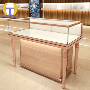 Exhibidores de Joyería con Diseño 3D Personalizado, Iluminación LED, Área <span class=keywords><strong>para</strong></span> Logotipo, <span class=keywords><strong>para</strong></span> Nuevas Boutiques de Lujo - Product Image 3