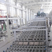 Fabricants chinois 2024 Machine automatique de fabrication de cloisons sèches PLC Équipement de fabrication de plaques de plâtre Ligne de production de plaques de plâtre