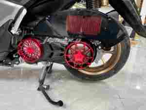 Protector de la Cubierta de Transmisión para Motocicleta, Protector de la Caja del Motor de Aluminio CNC para <span class=keywords><strong>YAMAHA</strong></span> NVX <span class=keywords><strong>AEROX</strong></span> V2 V3 - Product Image 2