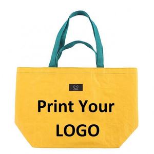 กระเป๋าโท้ทแบบพับได้ คุณภาพสูง เป็นมิตรกับสิ่งแวดล้อม ผลิตจากผ้าไม่ถักทอ ใช้ได้ทุกวัน สำหรับบรรจุภัณฑ์ ของขวัญ ช้อปปิ้ง เดินทาง  สามารถปรับแต่งโลโก้ได้ - Product Image 2