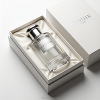 Flacons carrés en verre de 100 ml pour parfum, design de luxe de haute qualité, prêts pour diffuseur, écologiques, recyclables, personnalisables, 100 pièces
