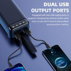 Hyto điện thoại di động ngân hàng 30000mAh 50000mAh OEM Powerbank sạc di động bên ngoài pin ngân hàng điện quà tặng với LED hiển thị - Product Image 4