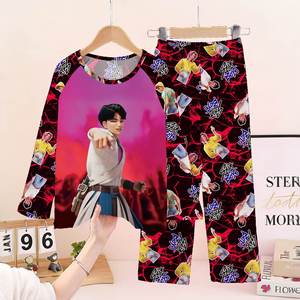 Conjunto de Pijama de <span class=keywords><strong>Anime</strong></span> 3D de Dibujos Animados, Camisón de Moda para Niñas y Niños, <span class=keywords><strong>Ropa</strong></span> de Dormir Diaria, Camiseta de Manga Larga y Pantalones, <span class=keywords><strong>Ropa</strong></span> Casual para el Hogar de Alta Calidad - Product Image 6