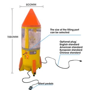 Mesin pengisi mainan boneka beruang Teddy portabel, mesin pengisi kondisi baru untuk pesta belanja Mall - Product Image 3