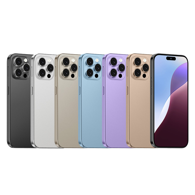 Wholesale Used High Quality 16 Pro max Smartphone Unlocked 5G Natural Titanium Cellular CDMA China Version 8GB RAM A+Excellent