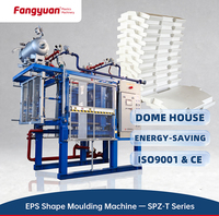 Construction de maison en dôme en mousse EPS de haute qualité avec machine de moulage en polystyrène avancée