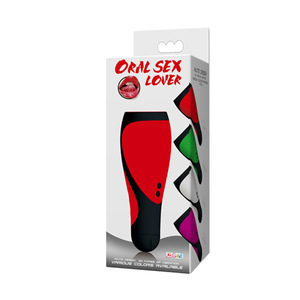 BAILE Men's Oral Sex <span class=keywords><strong>Lover</strong></span> con masturbador de succión Funciones de vagina y vibración para embalaje de bolsa de masturbación femenina masculina - Product Image 2