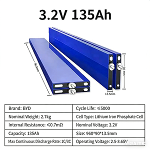 Pin lưu trữ năng lượng 10000 chu kỳ 164.5AH, Cell pin LiFePO4 3.2v, Pin Lithium Ion năng lượng mặt trời hình lăng trụ - Product Image 1