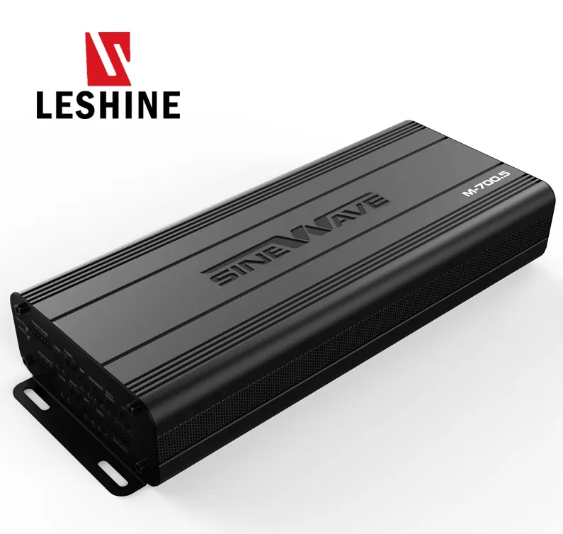 USA market Best selling bass tube subwoofer 700w build in dsp car audio 5.1 Amplifier car amplifier 5 channel